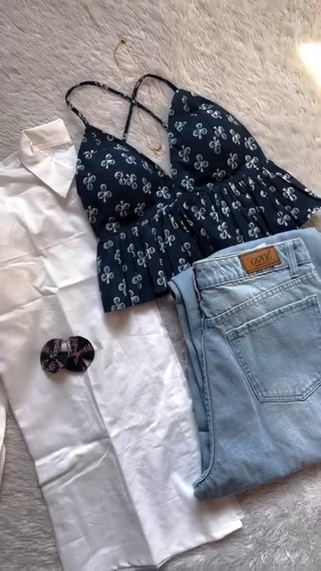 Chic Casual Wear – Trendy Summer Outfit Combo - Image 2