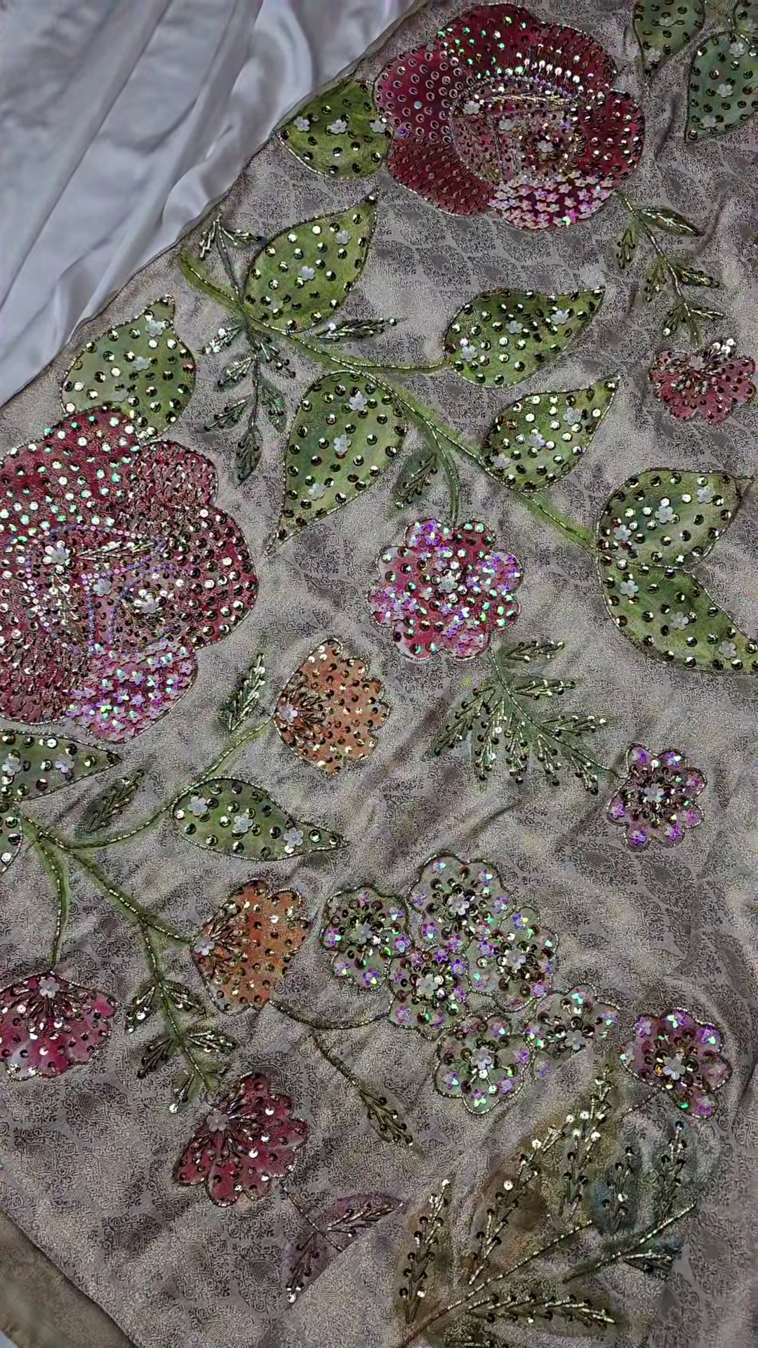 Blossom Luxe Embroidered Fabric - Image 3