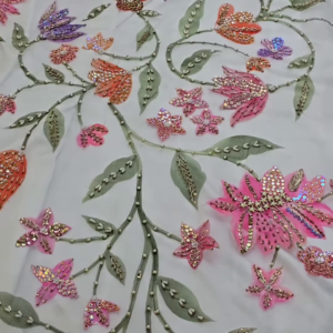 Blush Bloom Embroidered Ensemble