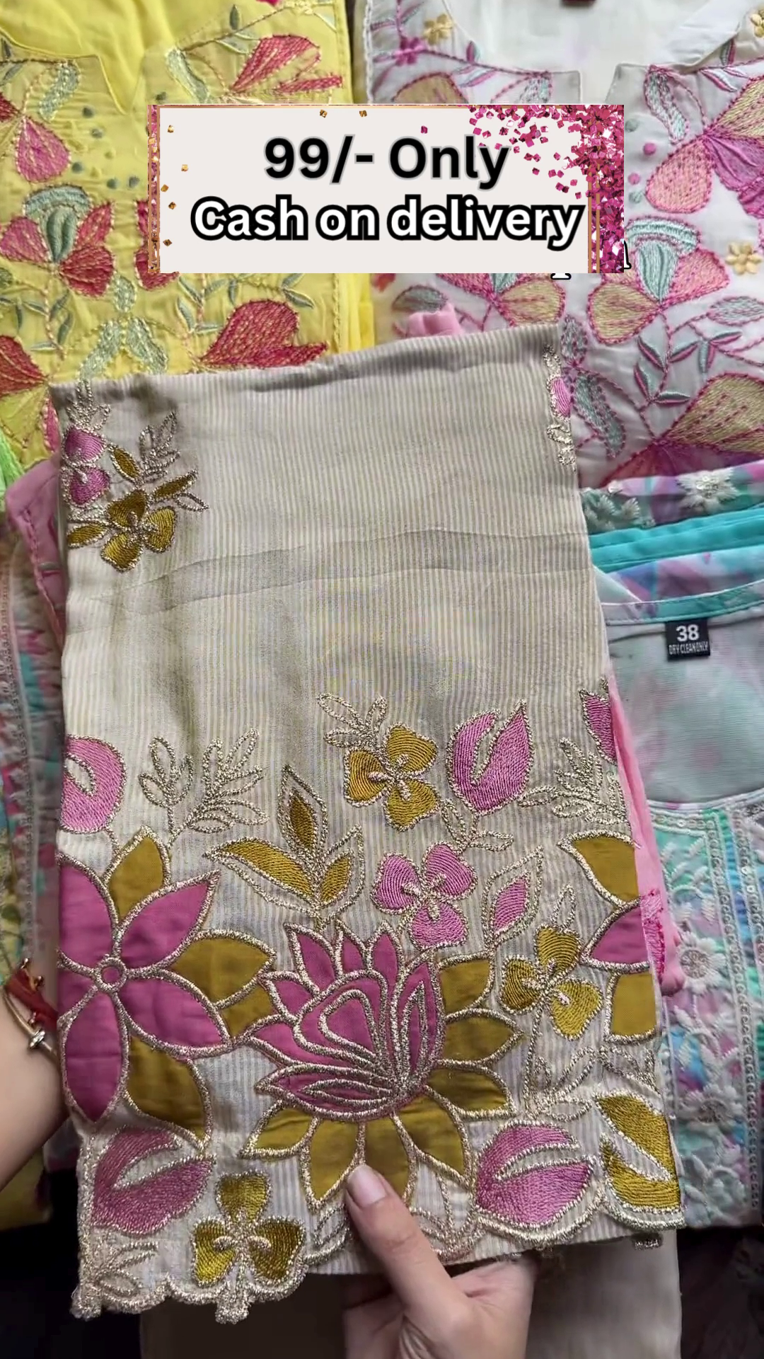 Packaged Women’s Embroidered Kurtis Assortment - Image 10