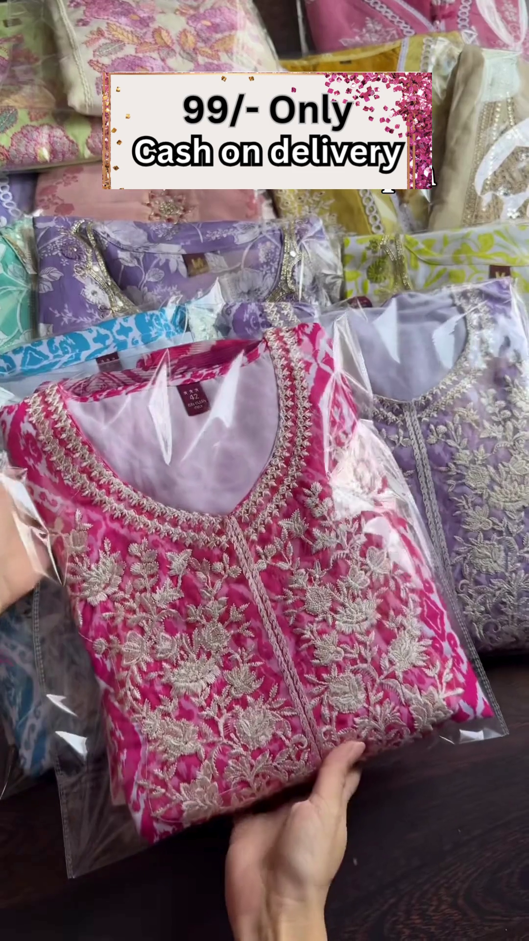 Packaged Women’s Embroidered Kurtis Assortment - Image 7