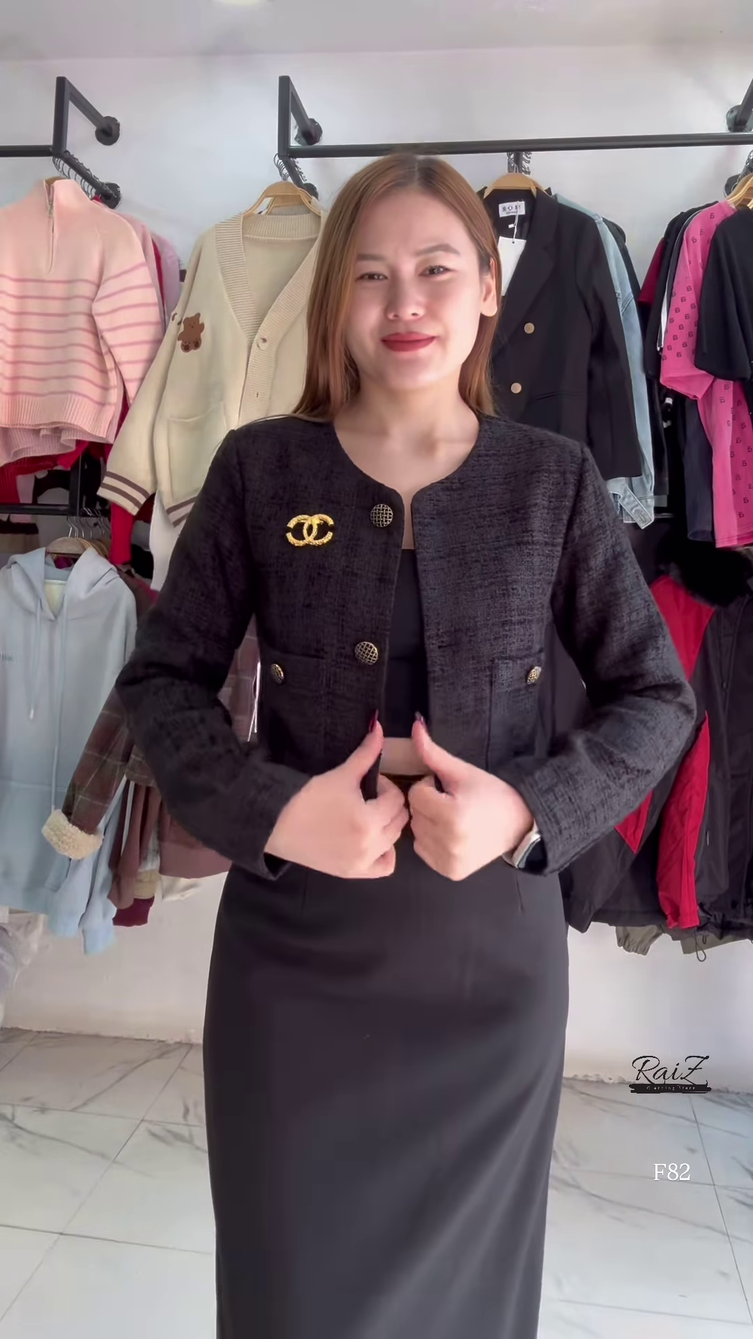 Elegant Cream Cropped Jacket – Redefine Your Classic Look with Chic Sophistication 🤍✨ - Image 6