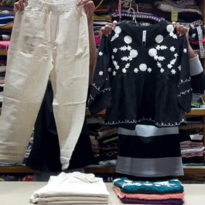 Embroidered Peplum Co‑ord Set – Effortless Ethnic Chic with All‑Day Comfort ✨�