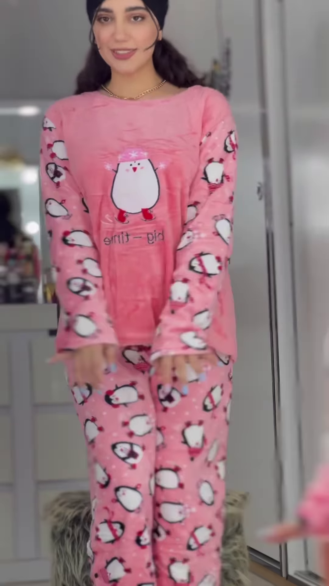 Plush Fleece Winter Pyjama Set – Ultra‑Soft, Cute Prints, All‑Night Coziness 💤� - Image 5