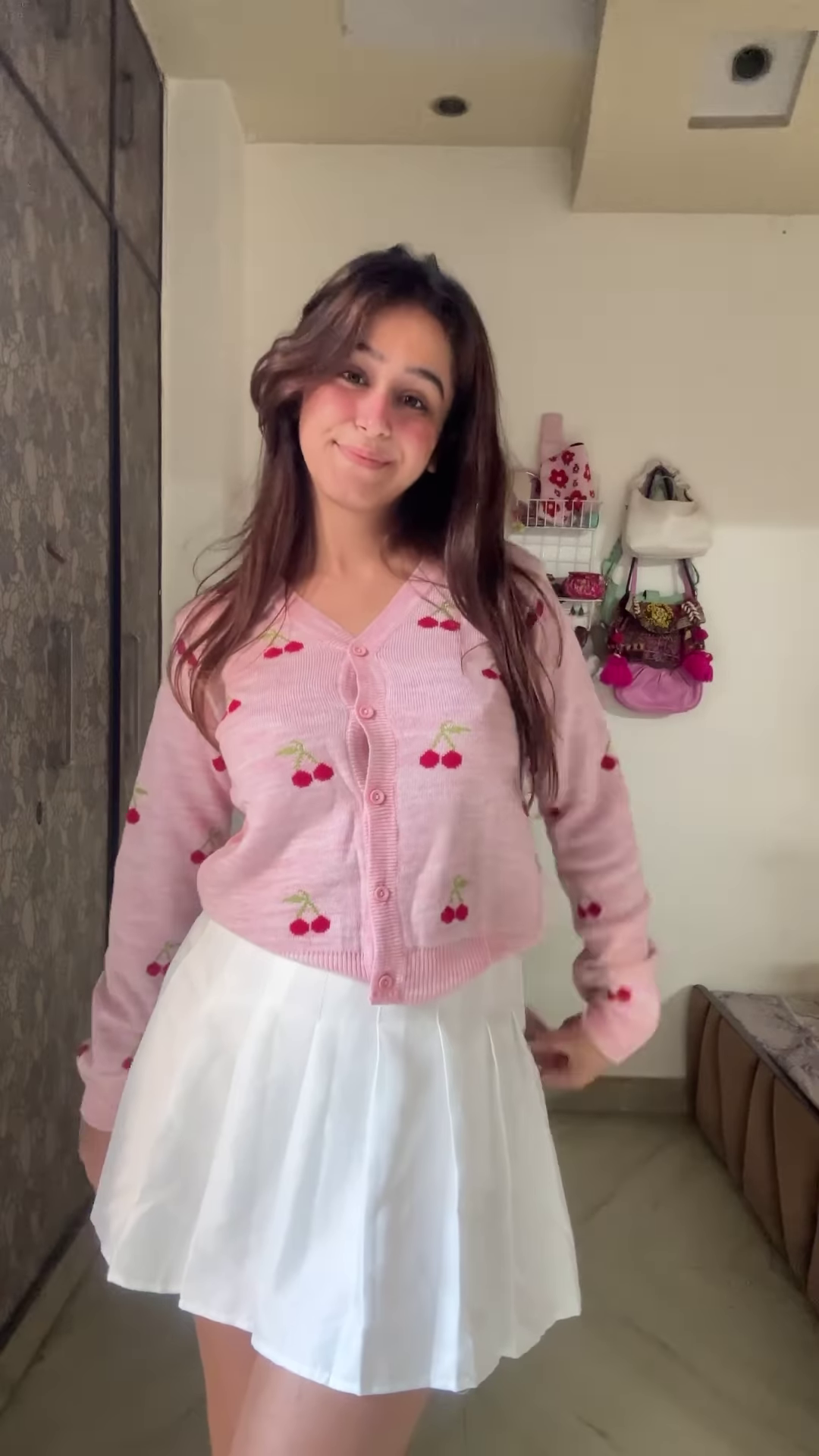 Playful Embroidered Knit Cardigans ๐งถ๐๐ โ Cherry, Rainbow & Floral Variants - Image 2