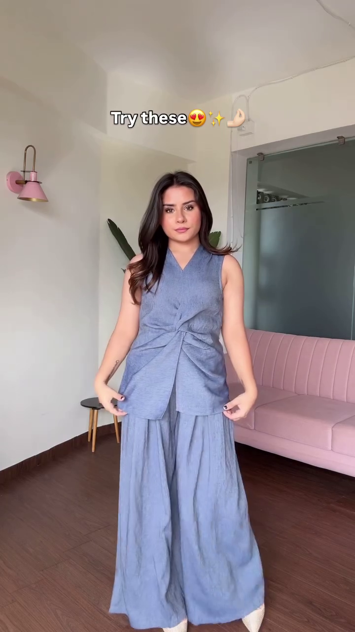 Denim Mist Co-ord Set