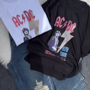 Unisex Graphic “AC/DC Highway to Hell Tour 1979” T-Shirt