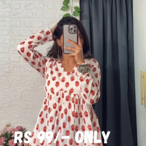 Breezy Floral Peplum Top – Casual Elegance with a Feminine Touch