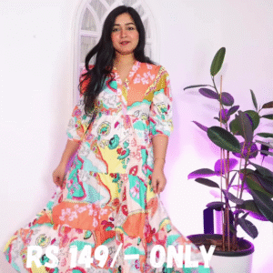 Flowing Floral Maxi Dress – Effortless Grace in 12 Vibrant Styles