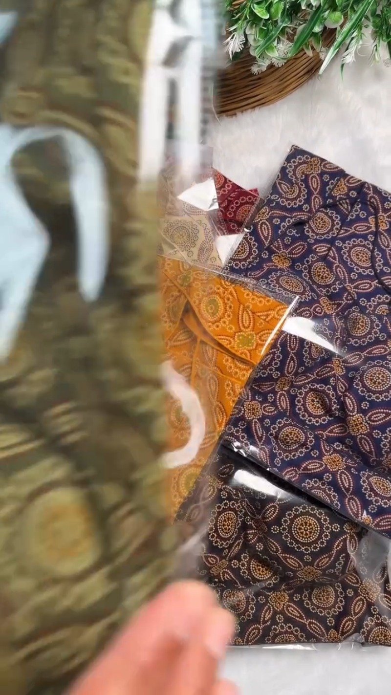 Exquisite Bandhani Print Designer Blouse – Available in Deep Maroon, Mustard Yellow, and Olive Green - Image 2