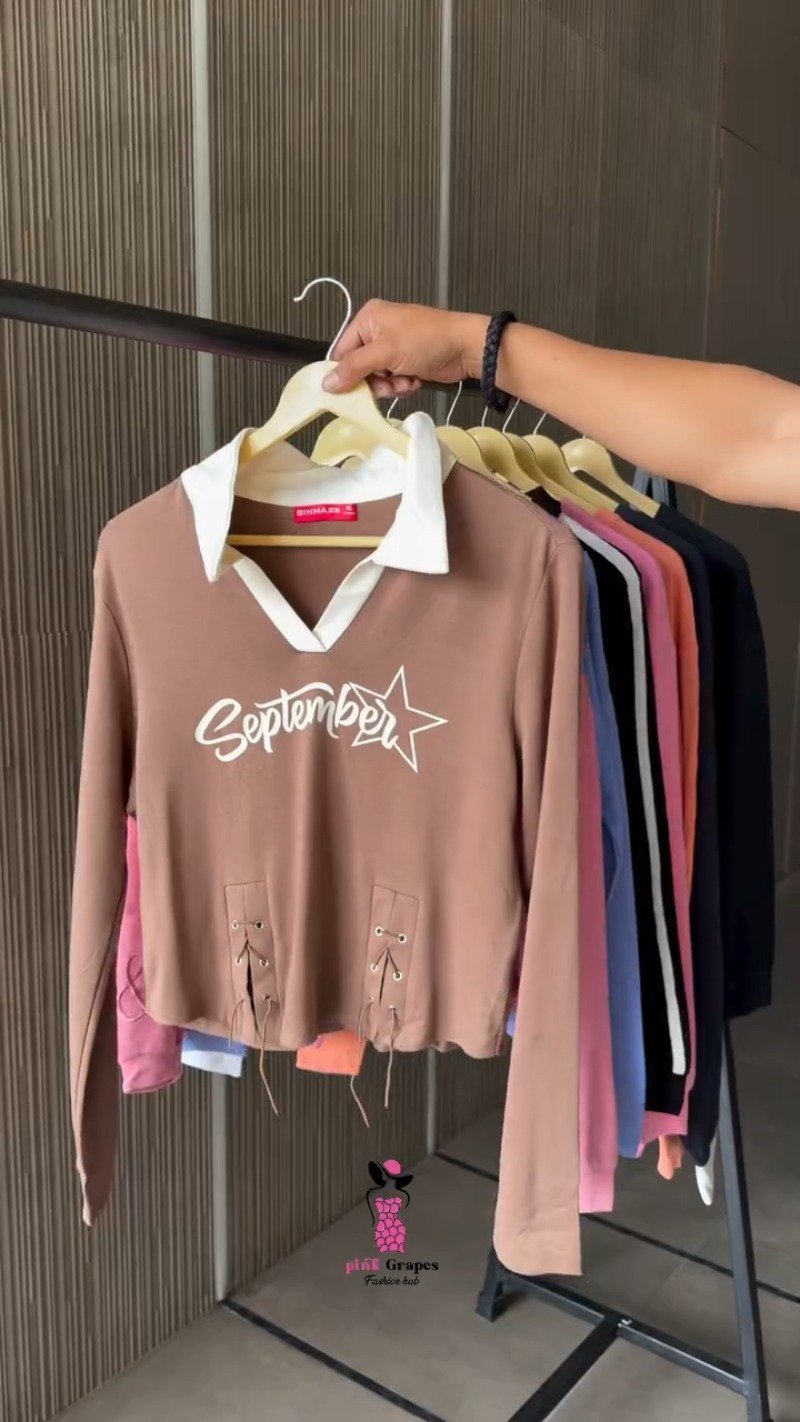 Versatile Street-Style Graphic Crop Hoodies and Sweatshirts – Available in Black, Pink, Grey, Lime Green & Blue - Image 8